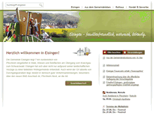 Tablet Screenshot of eisingen-enzkreis.de